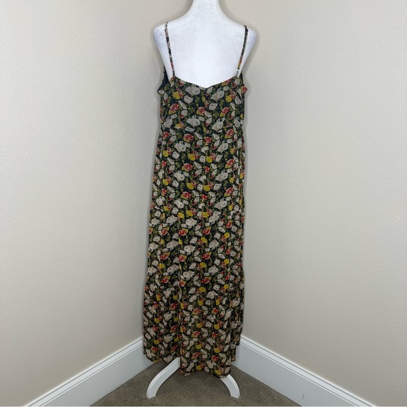 J. Crew Mercantile Sweet Pea Floral Sleeveless Tiered Maxi Dress Sundress Sz 14 - Picture 9 of 16
